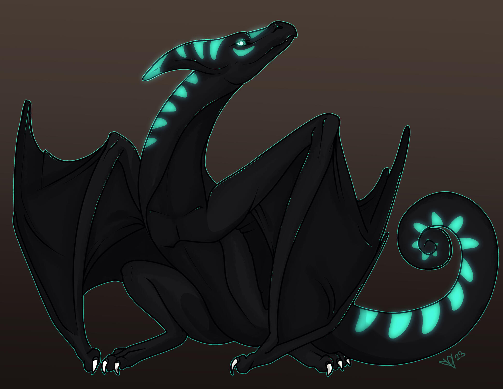Glowing Wyvern